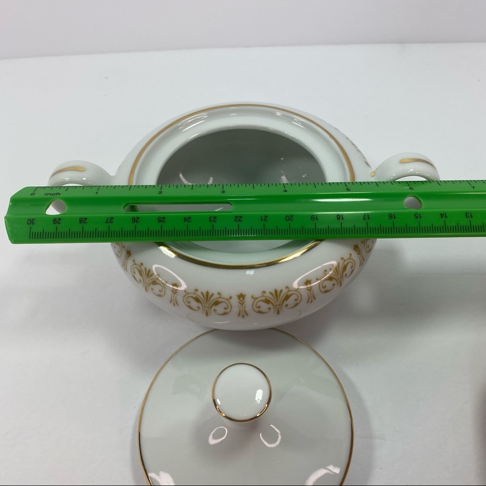 Sheffield Fine China Sugar Bowl Dish with Lid - Picture 7 of 13